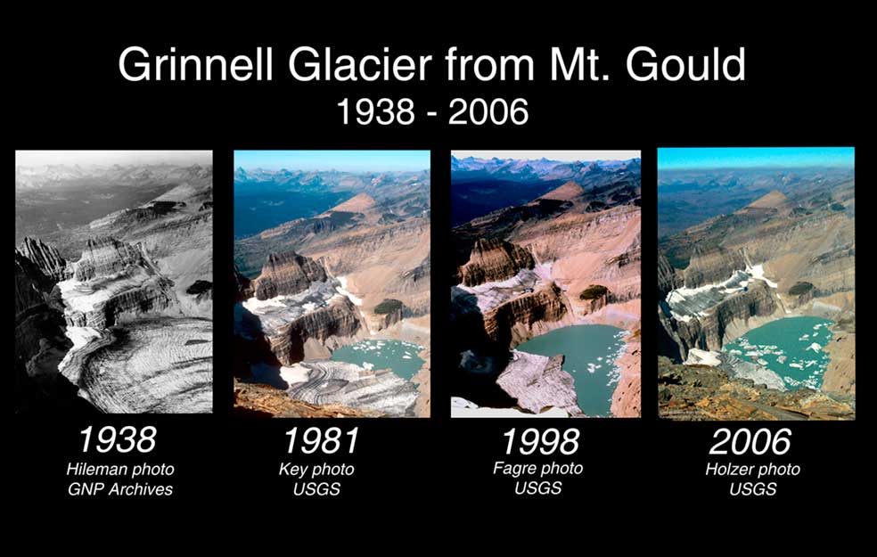 better grinnell glacier recession