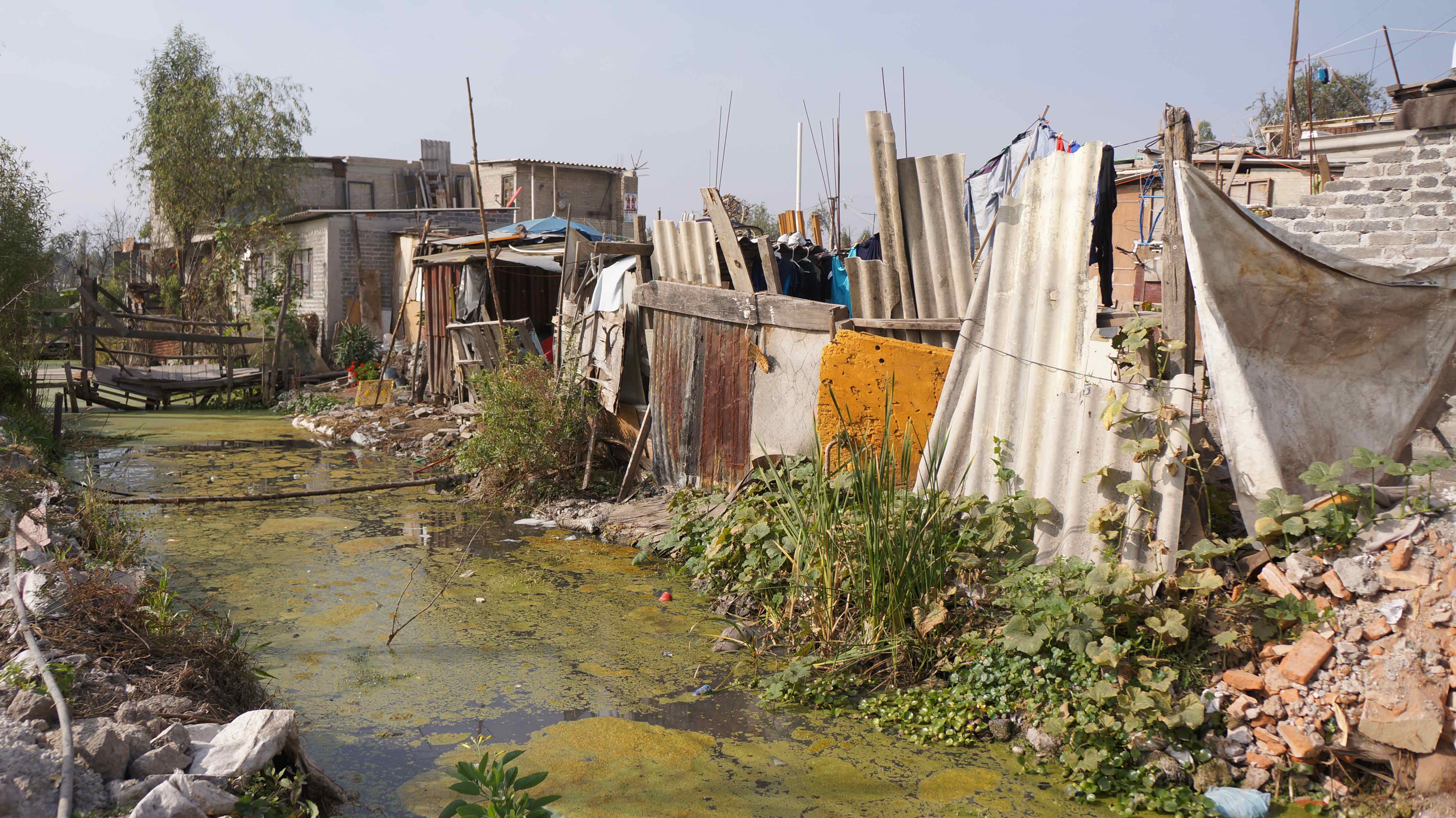 favelas na Cidade do México